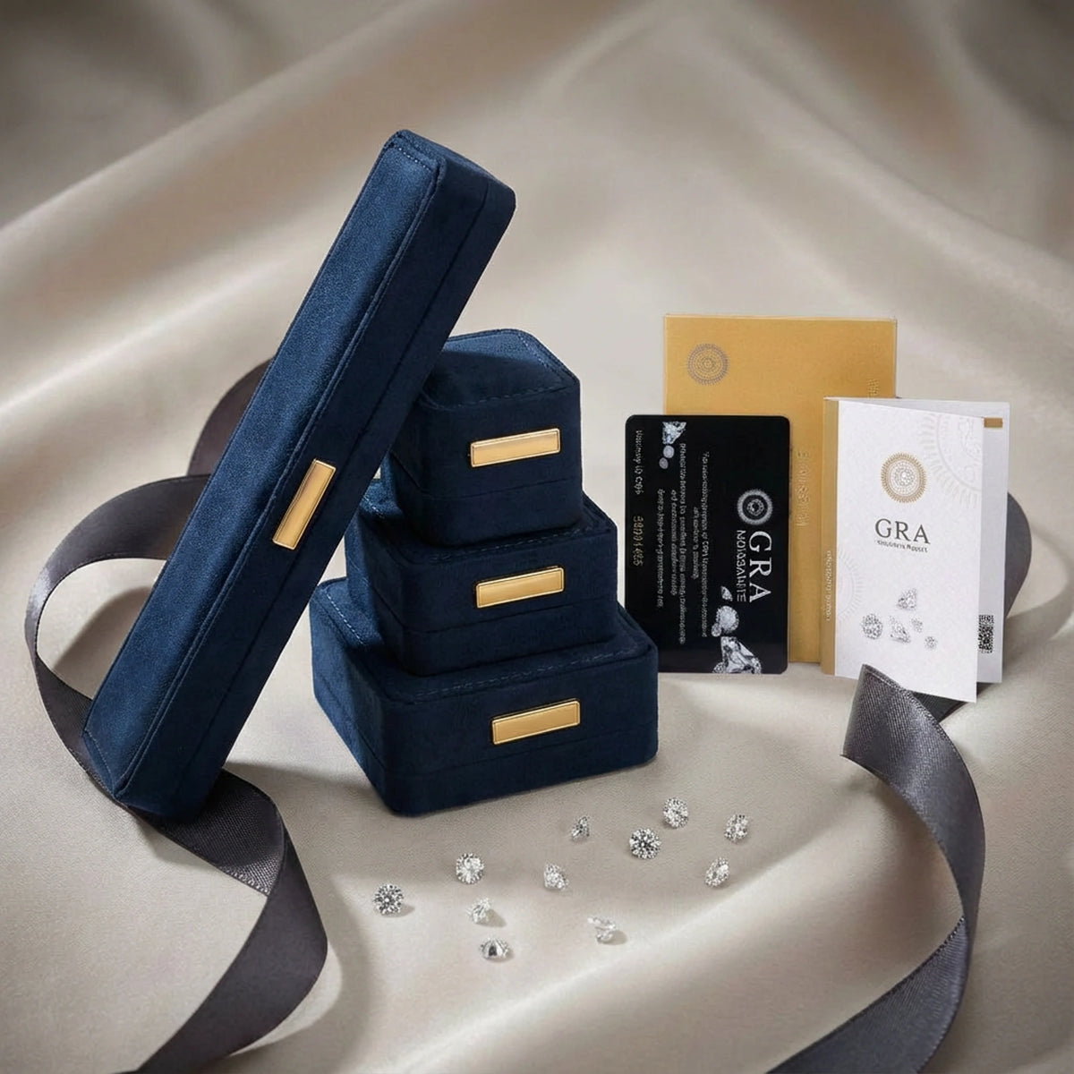 Sterling silver drop earrings featuring cushion-cut blue moissanite stones surrounded by sparkling halo settings